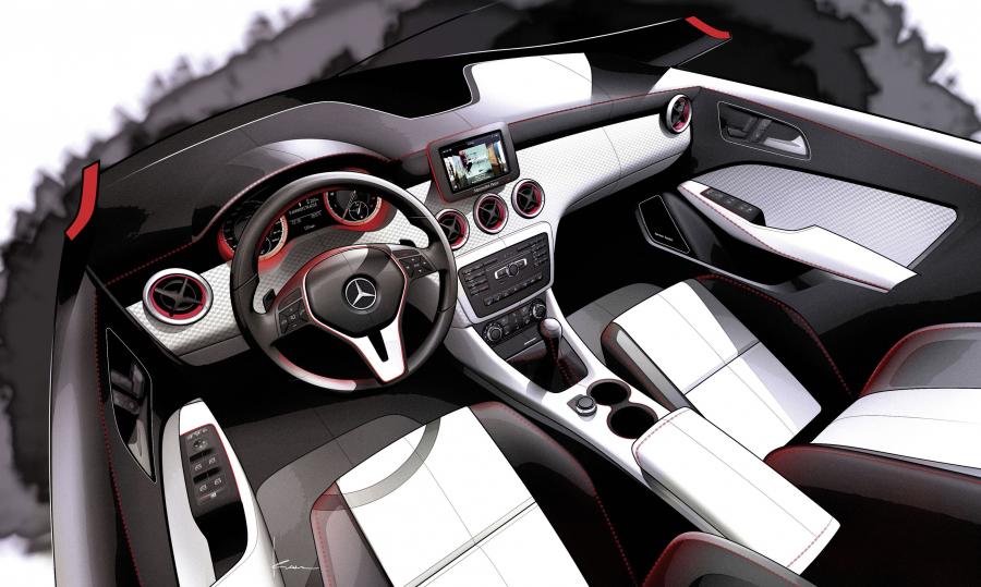  Mercedes-Benz A-Class Design 2012 года  (фото 4 из 6)